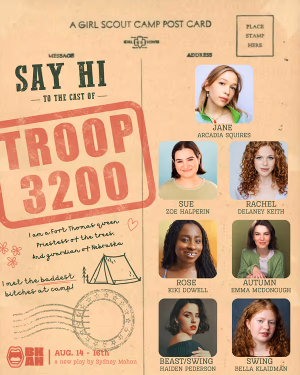 The STUNNING cast of Troop 3200!  2