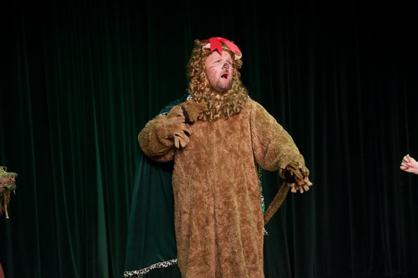 If I were king of the forrest. Lion, played by Alex Stansbery 16