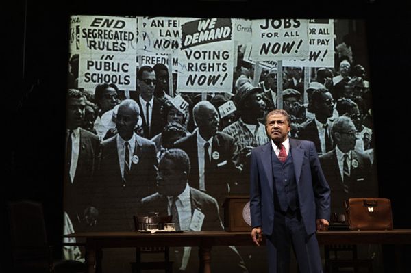 Lester Purry stars as Thurgood Marshall in Thurgood. Photo by Shawnte Sims 13