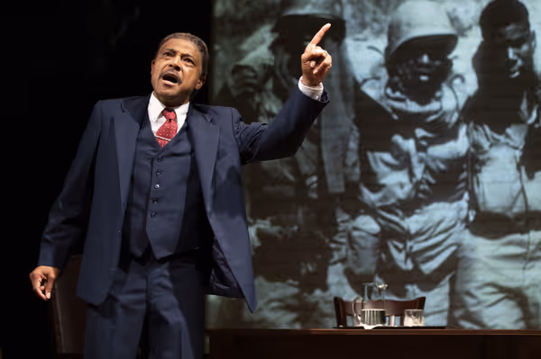 Lester Purry stars as Thurgood Marshall in Thurgood. Photo by Shawnte Sims 11