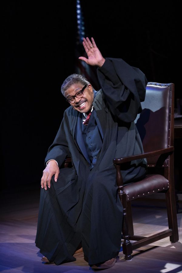Lester Purry stars as Thurgood Marshall in Thurgood. Photo by Shawnte Sims 7