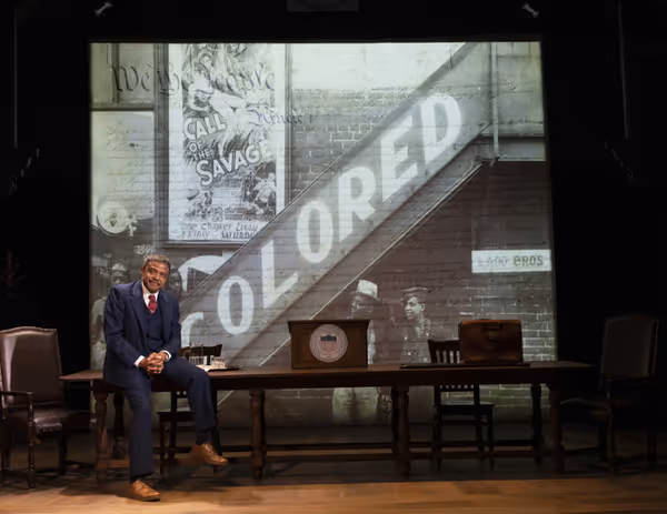Lester Purry stars as Thurgood Marshall in Thurgood. Photo by Shawnte Sims 6