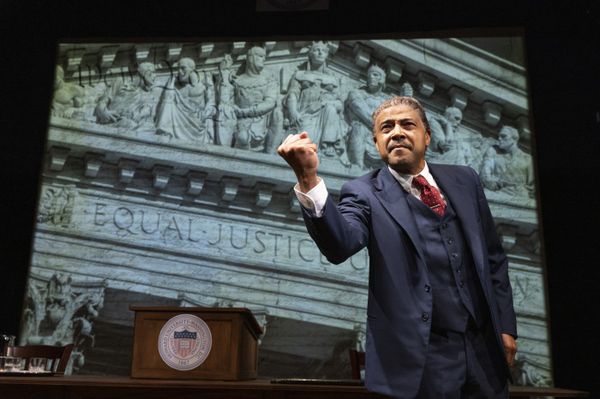 Lester Purry stars as Thurgood Marshall in Thurgood. Photo by Shawnte Sims 4