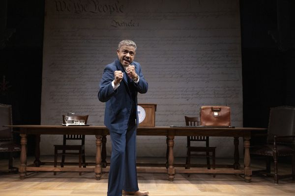 Lester Purry stars as Thurgood Marshall in Thurgood. Photo by Shawnte Sims 3