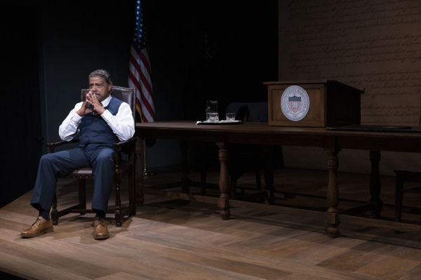 Lester Purry stars as Thurgood Marshall in Thurgood. Photo by Shawnte Sims 2