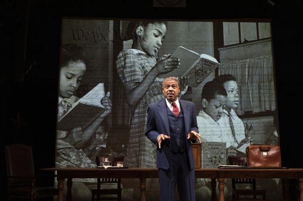 Lester Purry stars as Thurgood Marshall in Thurgood. Photo by Shawnte Sims 1