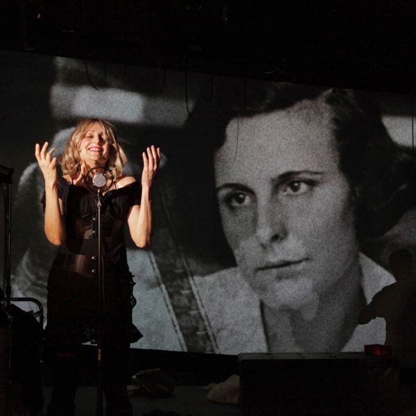 Jodie Markell in Leni's Last Lament. Photo by Francis Krow. 4