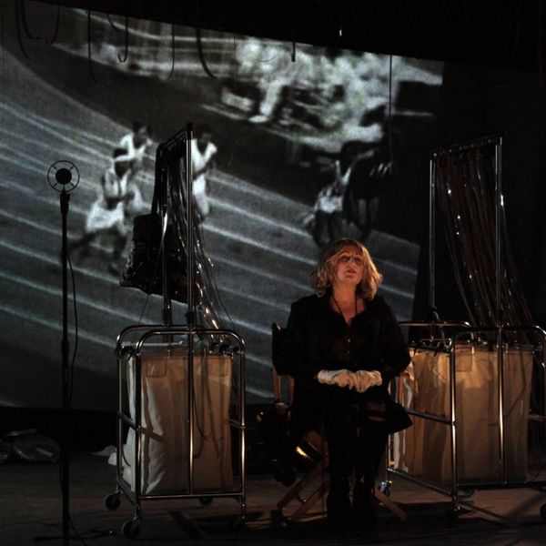 Jodie Markell in Leni's Last Lament. Photo by Francis Krow. 3
