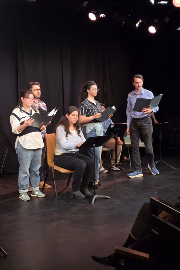 Staged reading for Playwrights' Revolution 2025 at Capital Stage. 4