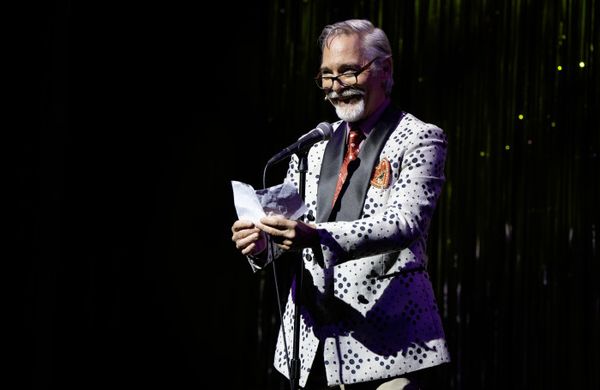 David Adkins in BTG   s production of The Legend of Georgia McBride, 2026. Photo by Autumn Phoenix. 2