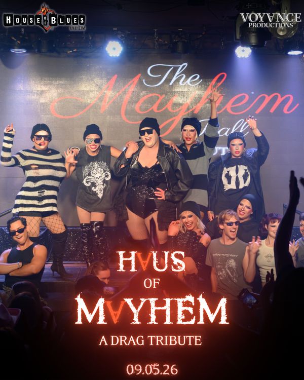 Miss Clair Voyance and company in Haus of Mayhem 10