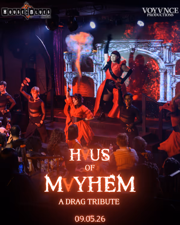 Miss Clair Voyance and company in Haus of Mayhem 9