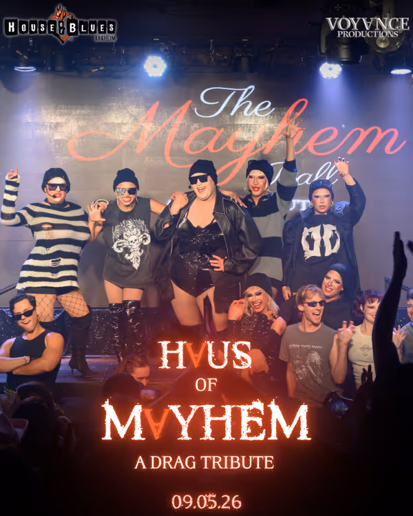 Miss Clair Voyance and company in Haus of Mayhem 3