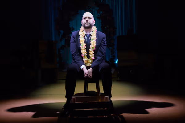 Mark Henry-Davies in Parti Priodas by Gruffudd Owen, a Theatr Cymru production. Photographed by Mark Douet. 4