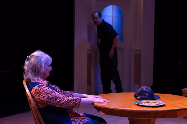 Shannon Huneryager as Peg and Kevin Theis as Chuck in Jukebox for the Algonquin. Photos by Klose2u Photography L.L.C. 3