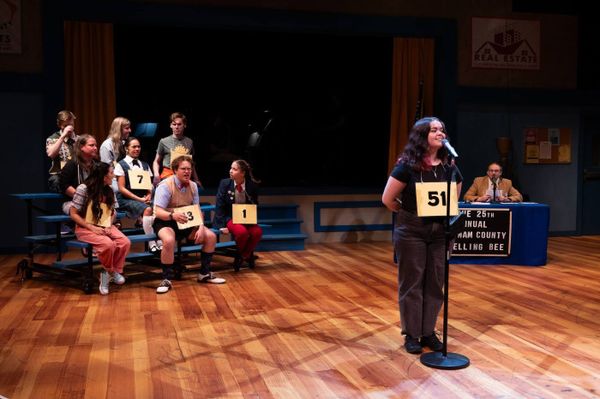 Megan J. Herbst (1st ASM) and the cast of Spelling Bee. Photos by Klose2u Photography L.L.C. 2