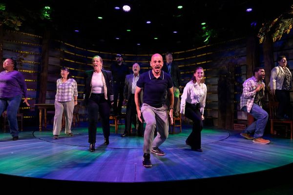 The cast of Come From Away (2025) in the Finale. Photos by Klose2u Photography L.L.C. 5