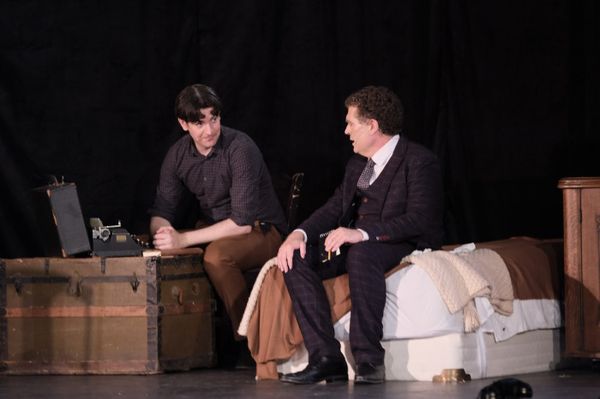 Tyler Jiles as Clifford Bradshaw and Brad Krepps as Ernst Ludwig. Photos by Ken Jacques. 4
