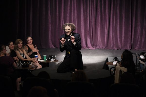 Austyn Myers as Emcee. Photos by Ken Jacques. 8