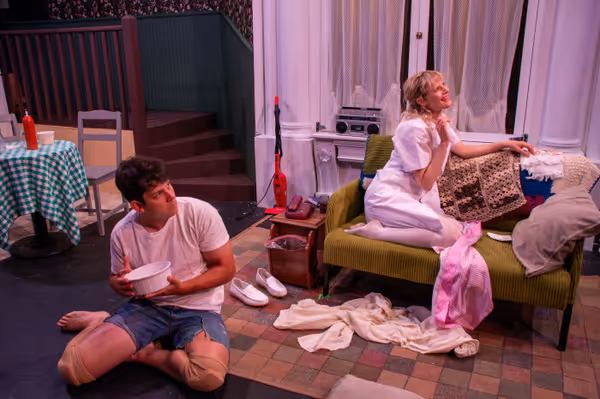 Nick Napoli & Whitney Ellis in The Swan at the Garage Theatre

Photo Credit: Diana Kaufmann 2