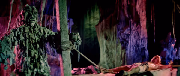 A still from Mario Bava's 1961 peplum creature-feature Ercole  al  centro della terra © SpA Cinematographica 3