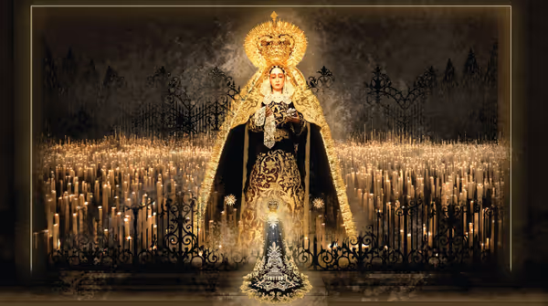 Show curtain (entr’acte before Act IV) for  Carmen, by director/designer Thaddeus Strassberger. 2