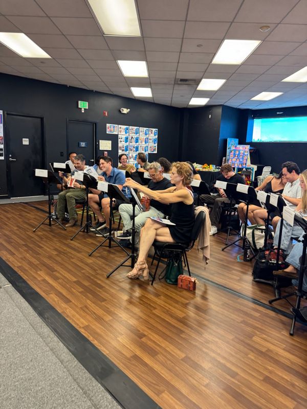 First week of rehearsals for "Catch Me If You Can" at The Colony Theatre 4