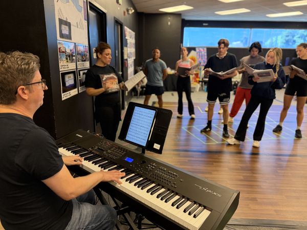 First week of rehearsals for "Catch Me If You Can" at The Colony Theatre 8