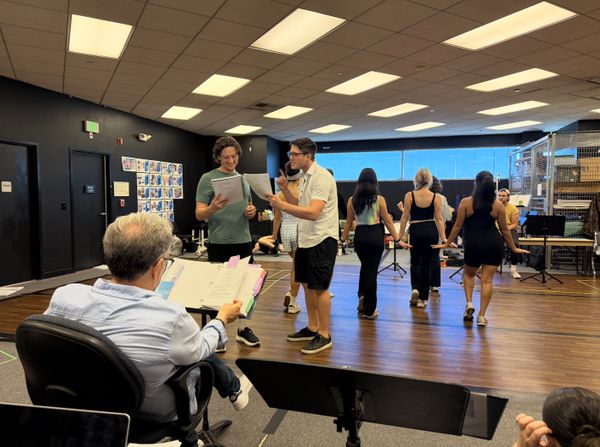 First week of rehearsals for "Catch Me If You Can" at The Colony Theatre 9