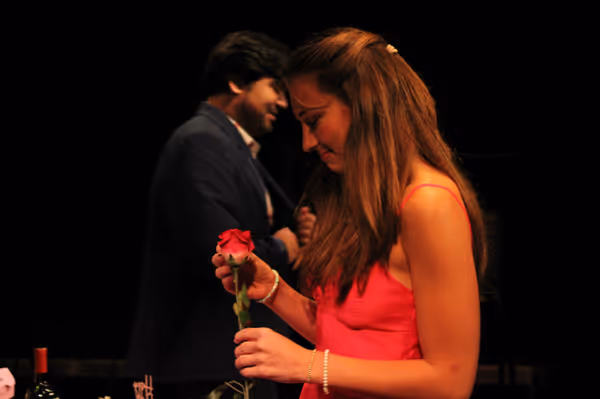 Zach Demet and Sasha Gray in Love Hack. Written by Christine Del Castillo. Directed by Alyssa Carter. 4