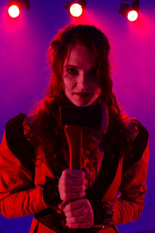 Voni Kengla as Lizzie Borden in the musical LIZZIE, running Oct 16 to Nov 8 at Bridgetown Conservatory of Musical Theatre. 2
