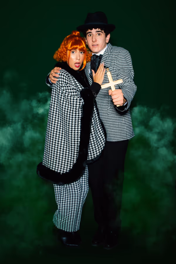 Beetlejuice JR
Conejo Players Theatre
Danielle Holtz is Delia Schlimmer
Evan Trafican is Charles Deetz 4