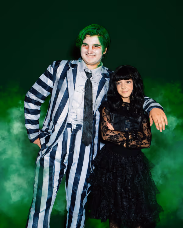 Beetlejuice JR
Conejo Players Theatre
Jake McDermott is Beetlejuice
Avery Cohan is Lydia Deetz 2