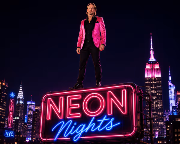 Jensen Freeman returns to the Laurie Beechman Theatre in Neon Nights 1