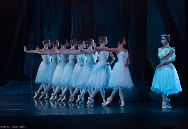 Nashville Ballet brings the timeless romance and haunting beauty of Giselle to TPAC’s Polk Theater Oct. 2–4, featuring new choreography by Artistic Director and CEO Nick Mullikin and live music by the Nashville Symphony. Photo Credit: Heather Thorne/Nashville Ballet 3