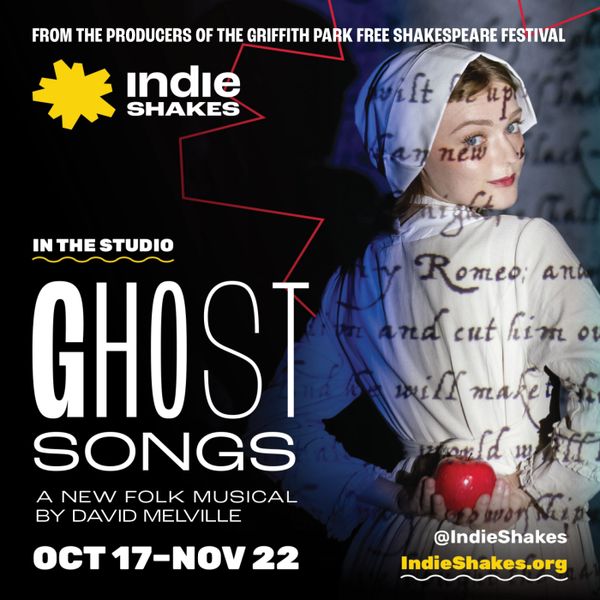 Jennifer Hardy as Cat in "Ghost Songs" a new folk musical by David Melville produced by Independent Shakespeare Company. 1