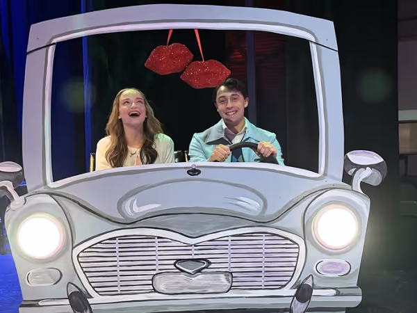 Brad & Janet out for a drive. 2