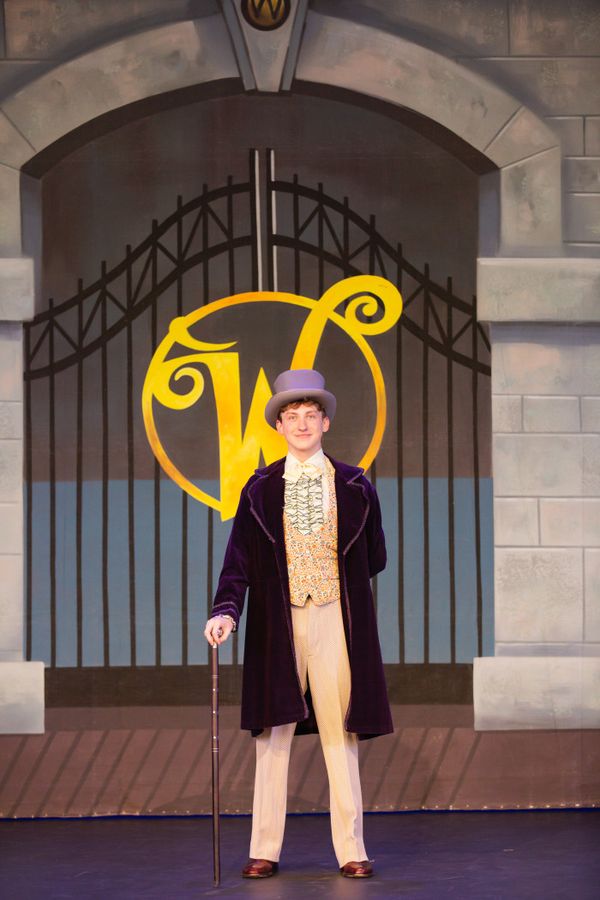 Mr. Willy Wonka (Oscar Argo) stands at the gates of his famous Chocolate Factory! 1
