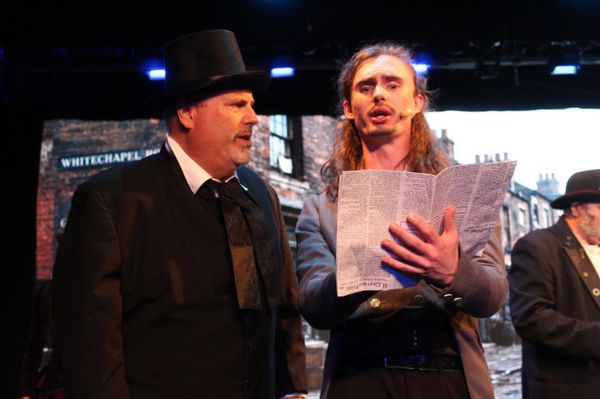 Gabriel Utterson (Ted Sheppe) and Simon Stride (Mickey Mitchum) 3