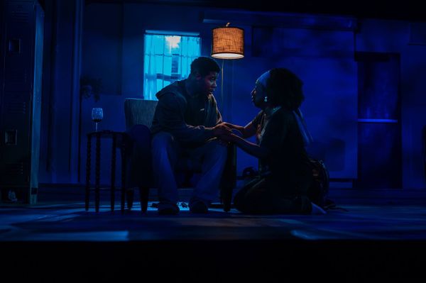 Photo by Kyle Watkins Photography 
Doreen Oliver as Nya, Ja'Quan Spann as Omari 7
