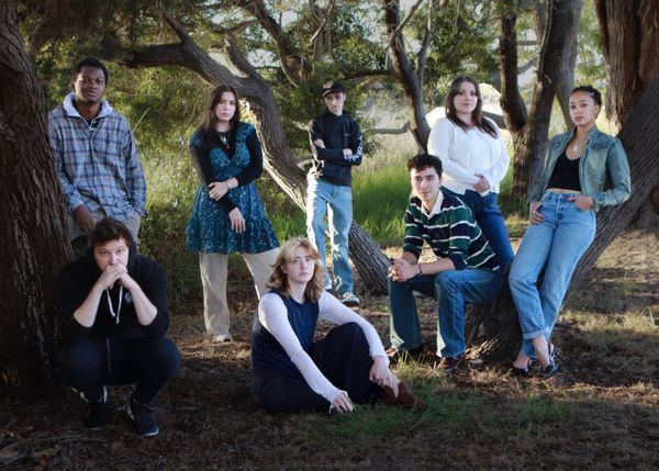 From left to right: Kahlil Leneus, Kevin Singer, Ellie Ramos, Cash Cobb-Vialet, Will Lewis, Ernst Wang, Shelby Stewart, Tanaka Dunbar Ngwara 1