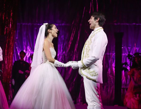 Cinderella and Prince Christopher in Rodgers and Hammerstein's Cinderella at Studio Theatre Long Island's BAYWAY ARTS CENTER, Photo Credit: Lisa Schindlar 7