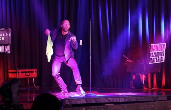 Comedy Magician Chad Chesmark keep them laughing at Big Little Variety Show 4