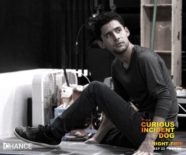 Behind the scenes at the Designer Run for The Curious Incident of the Dog in the Night-Time at Chance Theater. 4