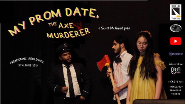 Luqman Suhaib as the 'Policeman', in 'My Prom Date, The Axe Murderer'. 5