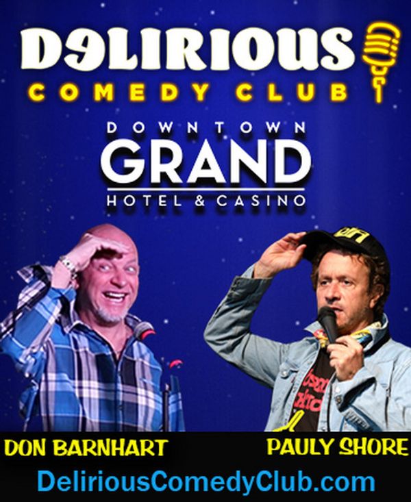 Pauly Shore, Don Barnhart perform at Delirious Comedy Club Las Vegas 4