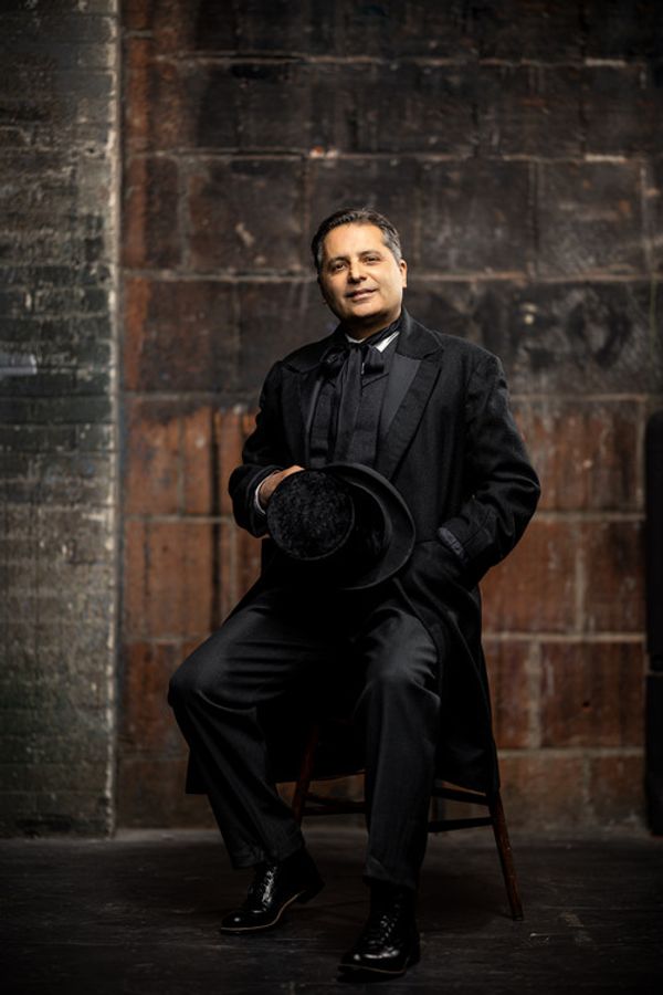 Steven Skybell, Firdous Bamji, Joshua David Robinson; photo by Nile Hawver. The Lehman Trilogy running June 13-July 16, 2023 at The Huntington Theatre 264 Huntington Ave. Boston, MA 02115 8