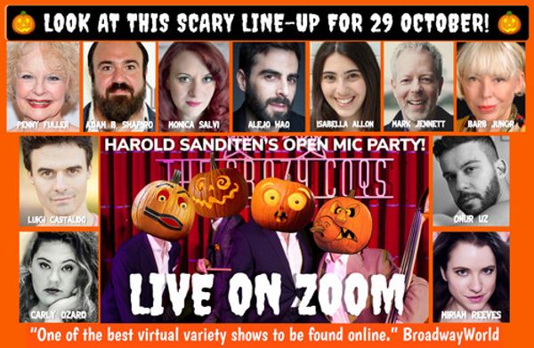 Here's the line-up for 22 October 2