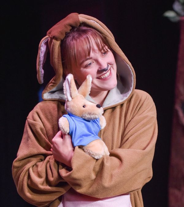 Winnie-the-Pooh (Deb Solomon) & Christopher Robin (Jesse Nuell) Photo by Arielle Bayer 5