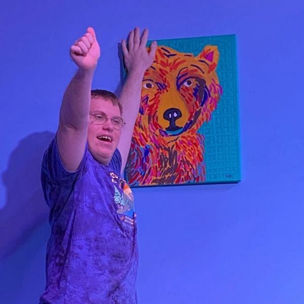 Tampa Bay actor Ryan Prince as Benny in INTO THE NIGH! making its world premiere at Studio Grand Central, 2260 1st Ave. S in St.  Written by the late Rosalind Cramer and director Linda MacCluggage. 3